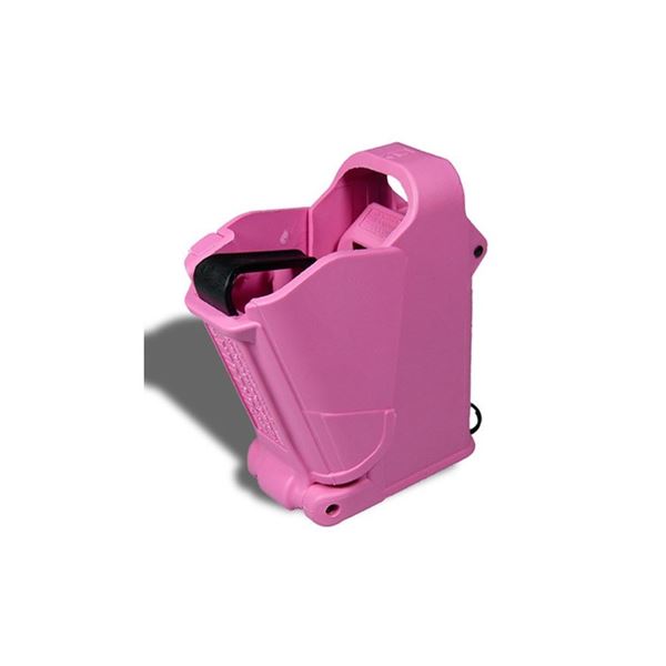 Maglula Uplula 9mm to .45 ACP Universal Pistol Magazine Loader, Pink, New