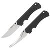 Image 1 : Muddy Field Master Knife Set, 3.9" Blade Gut Hook and 3.7" Drop Point Blade Knife with Sheath, New