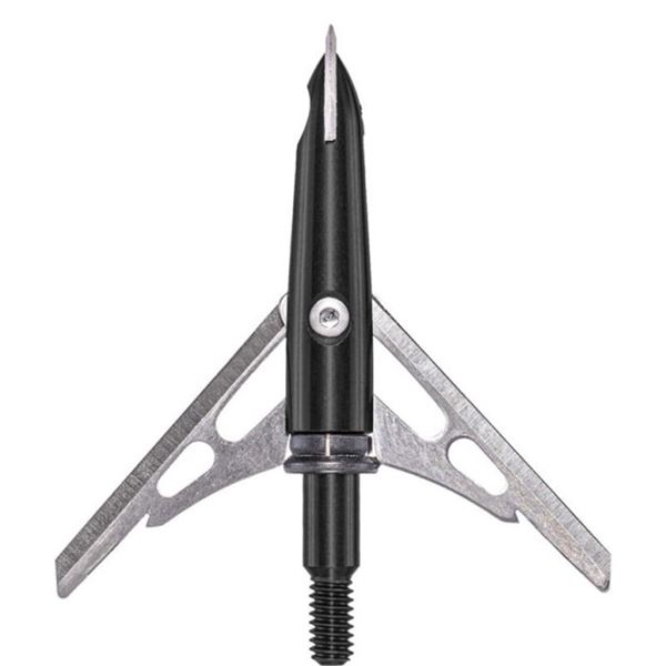 Rage Black Series Blade Tip 2"+Cut, 100 Grain, 2 Blade Broadhead, 3 Pack, New