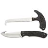 Image 1 : Browning 2-Piece Set, 3.75" Gut Hook/ Skinner Blade and Saw with Belt Sheath, New