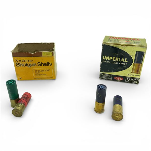 Assorted 12 Ga Ammunition, Approx 40 Rounds
