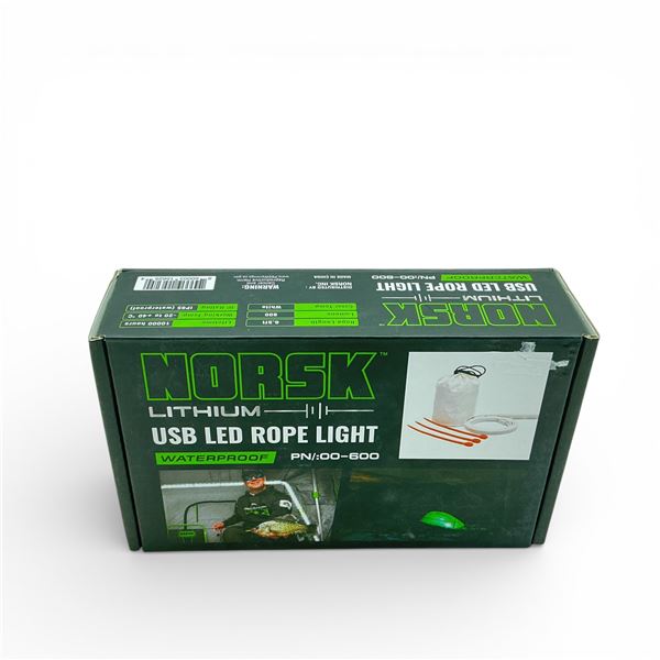 Norsk Lithium USB LED Waterproof Rope Light, New