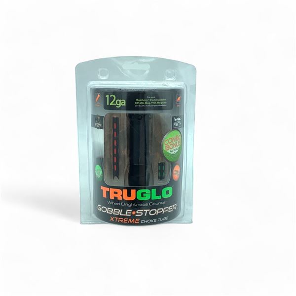 TruGlo Gobble Stopper xtreme 12 Ga Choke Tube with Bonus Turkey Sight, Mossberg 3.5 AccuChoke, New