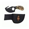 Image 1 : Mossberg 3.5" Fixed Blade Skinning Knife with Gut Hook with Sheath, New