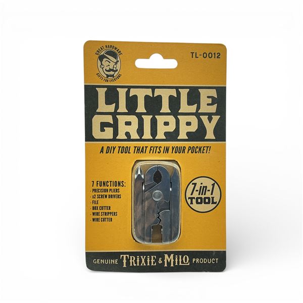 Lucky Jack "Little Grippy" 7-in-1 Multi-Tool, New