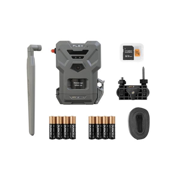 Spy Point Flex Cellular Trail Camera Bundle, New