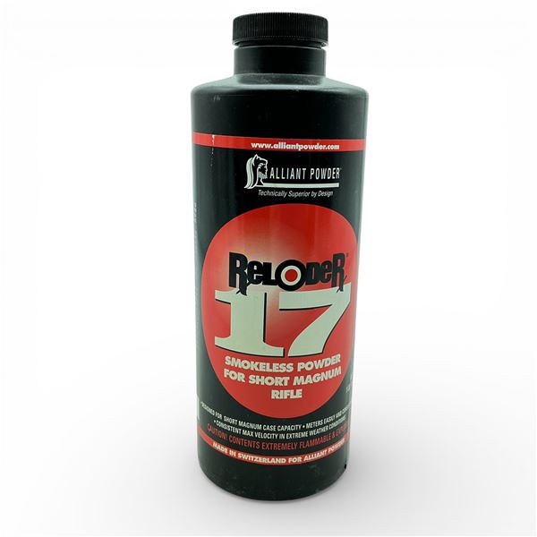 Alliant Reloder 17 Short Magnum Rifle Powder, 1 Lb