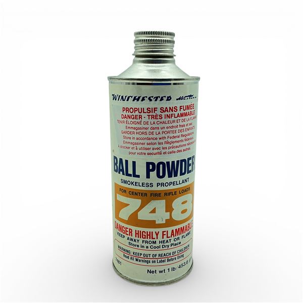 Winchester 748 Ball Rifle Reloading Powder, 1 Lb