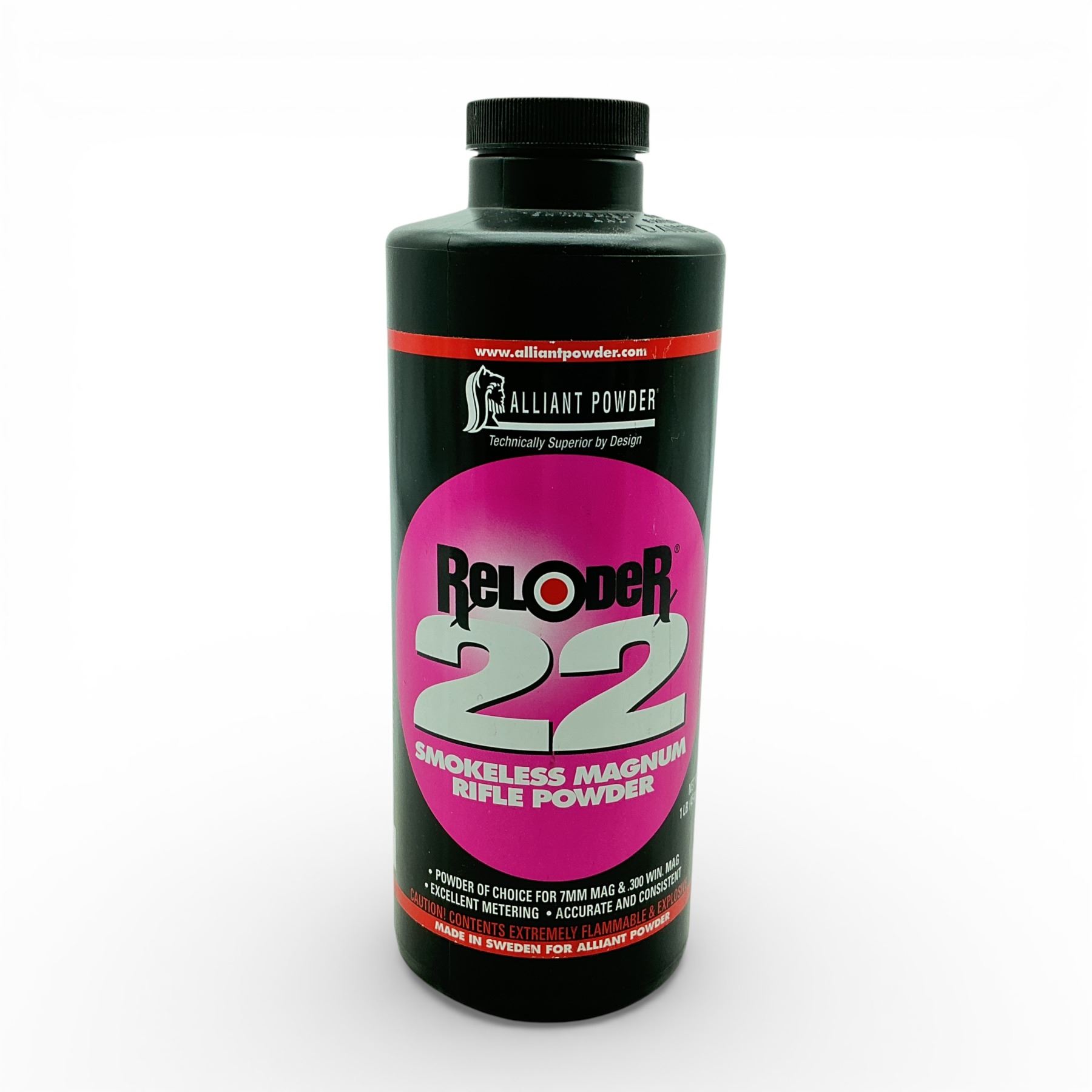 Reloder 7 Powder Alliant Reloder 22 Magnum Rifle Powder, 4/5 Lb