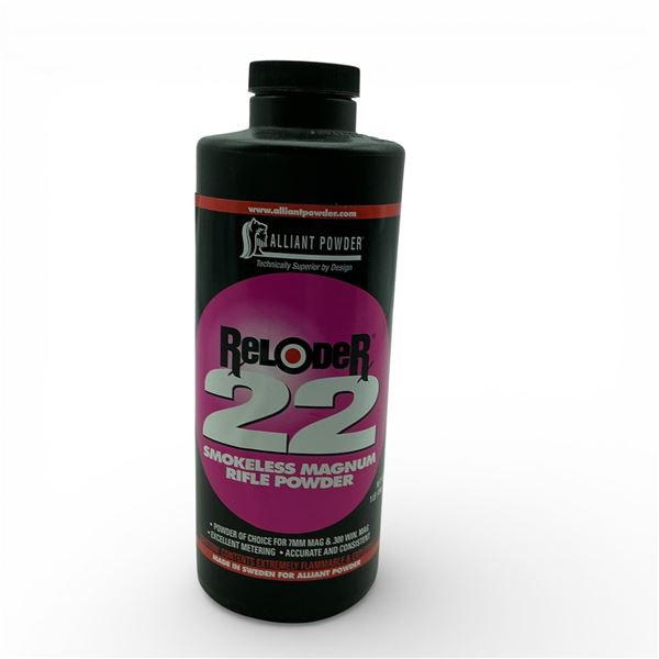 Alliant Reloder 22 Magnum Rifle Powder, 1 Lb