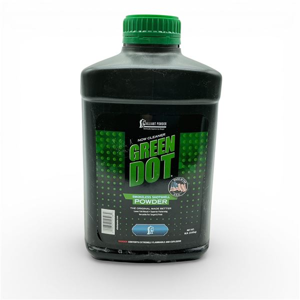 Alliant Green Dot Target and Field Shotshell Reloading Powder, 8 Lbs