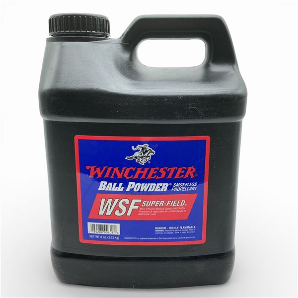Winchester WSF Superfield Handgun Ball Powder, 8 Lbs
