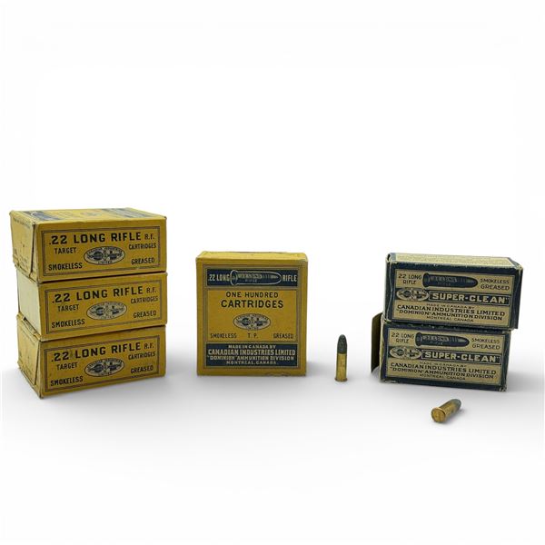 CIL 22 LR Ammunition, 450 Rounds and Cases