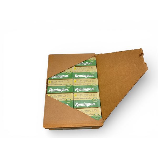 Remington Premier Nitro Sporting Clay 12 Ga 2 3/4" #7 1/2 Ammunition, Case of 250 Rounds