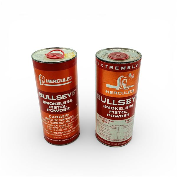 Hercules Bullseye Pistol Reloading Powder, Approx 1 1/2 Lb