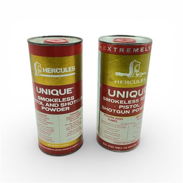 Hercules Unique Pistol and Shotgun Reloading Powder, Approx 2 Lbs
