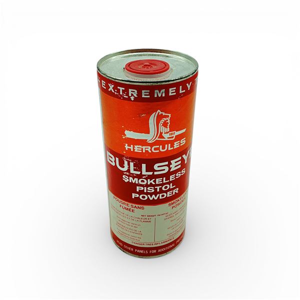 Hercules Bullseye Pistol Reloading Powder, 1 Lb