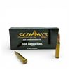 Image 1 : Summit .338 Lapua Mag, 250 Grain BTHP Match Ammunition, 20 Rounds