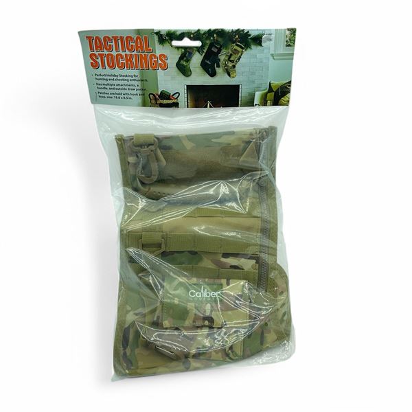 Caliber Gourmet Tactical Stocking in Camo, New