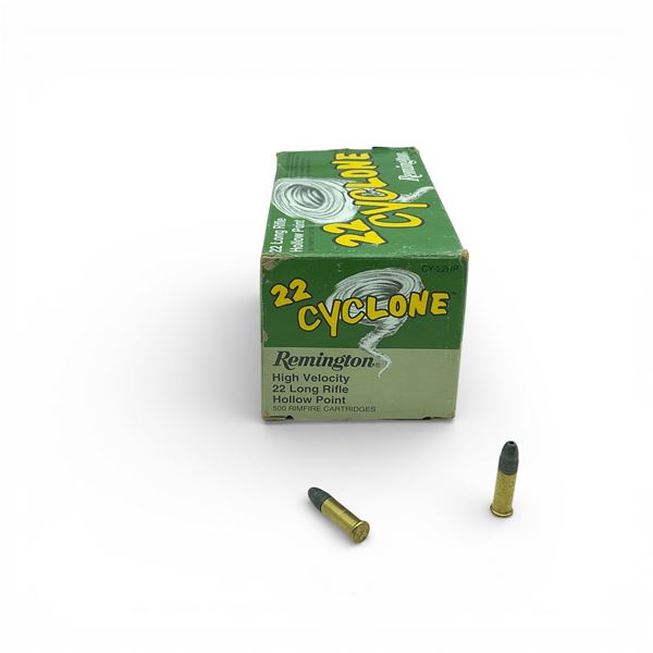 Remington 22 Cyclone .22 LR, 36 Grain HP Ammunition, 500 Rounds
