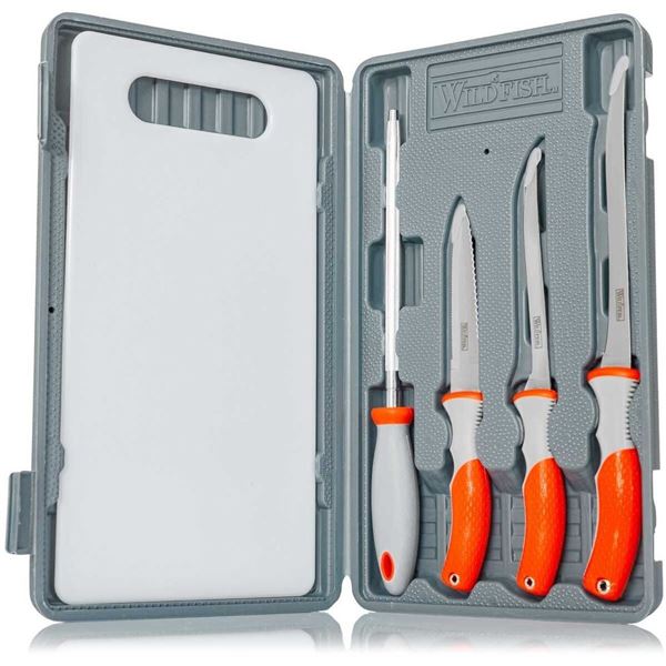 Maxam Wildfish 6 Piece Fish Fillet Set, New