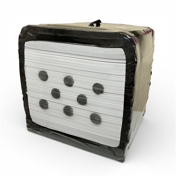 Magic Stop Foam Archery Target 23.5" x 23.5" x 24", Grey