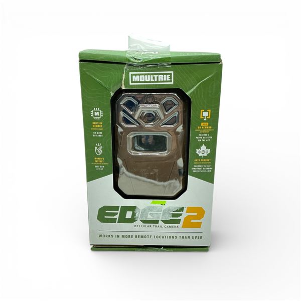 Moultrie Edge 2 Cellular Trail Camera, 36 MP Video and Picture, Untested