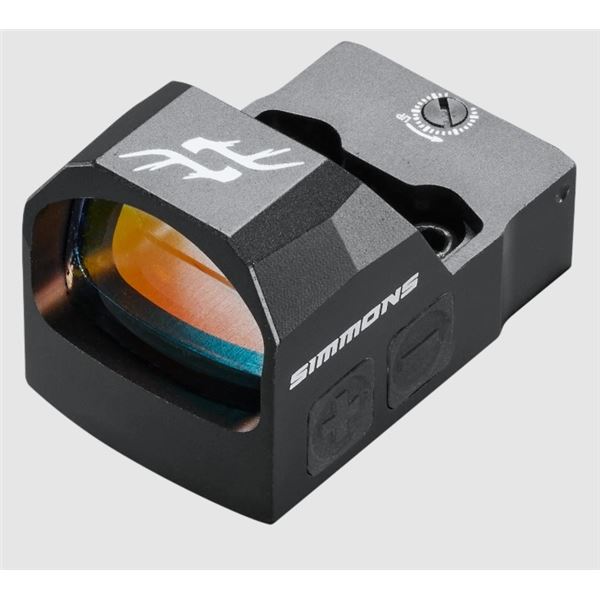 Simmons Pro Target 1X 25 mm Red Dot Sight with 4 MOA Dot Reticle, New