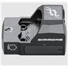 Image 2 : Simmons Pro Target 1X 25 mm Red Dot Sight with 4 MOA Dot Reticle, New