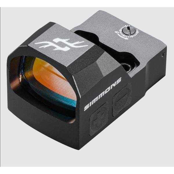 Simmons Pro Target 1X 25 mm Open Reflex Red Dot Sight with 4 MOA Dot Reticle, New, Sealed