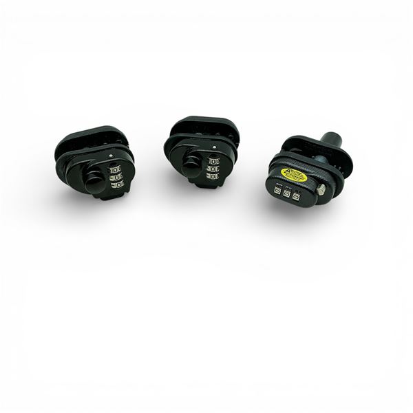Assorted Combination Trigger Locks X 3 Qty