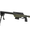 Image 4 : Savage Axis II Precision Bolt Action Rifle .223Rem 22" Threaded Barrel Black/Green MDT Chassis Bipod