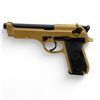 Image 2 : Beretta 92S Semi Auto Pistol Gold Cerakote 9MM 4.9" Barrel, Restricted