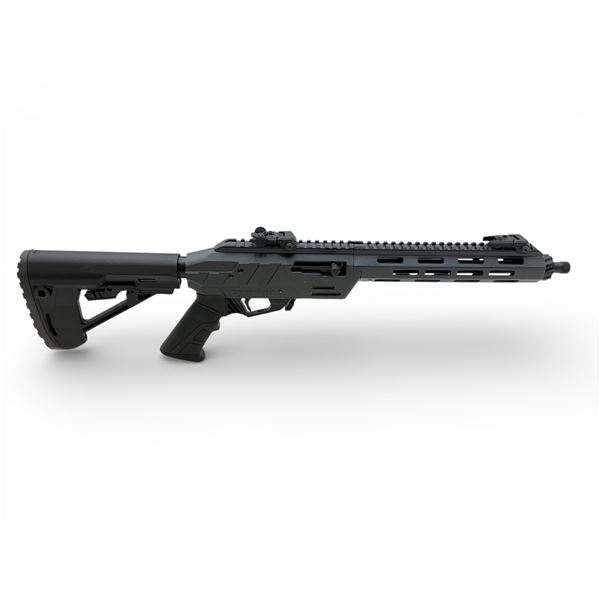 Adler RF-224 Semi Auto Rifle .22LR 11.7" Threaded Barrel Grey With Black Adjustable Stock, New