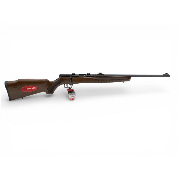 Savage B17 Bolt Action Rifle .17 HMR 21" Barrel Wood Stock, New