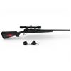 Image 1 : Savage Axis Bolt Action Rifle 7MM-08 22" Barrel Black Synthetic With Weaver 3-9X40 Scope, new