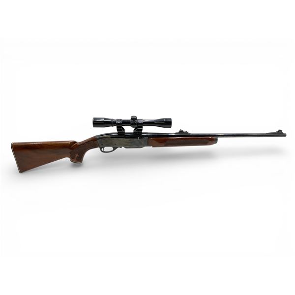 Remington Model 742 Woodsmaster Semi Auto Rifle 30-06 SPRG 22" Barrel Wood Stock With 4X Scope