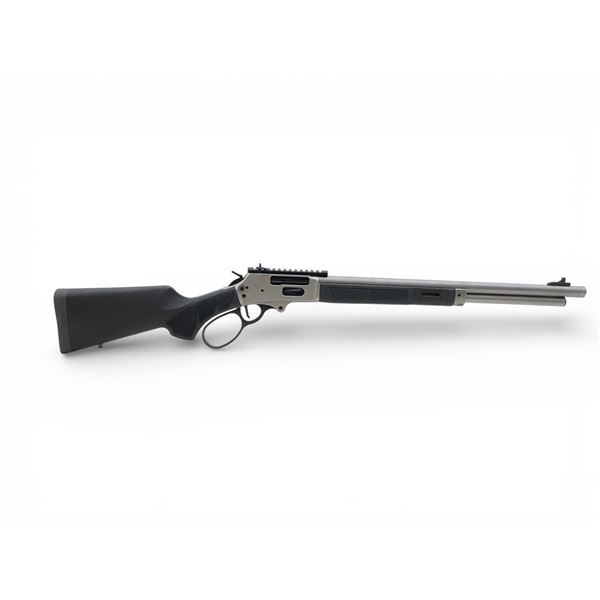 Smith & Wesson 1854 Stainless Lever Action Rifle 45/70 GOVT 19.25" Barrel Black Synthetic Stock