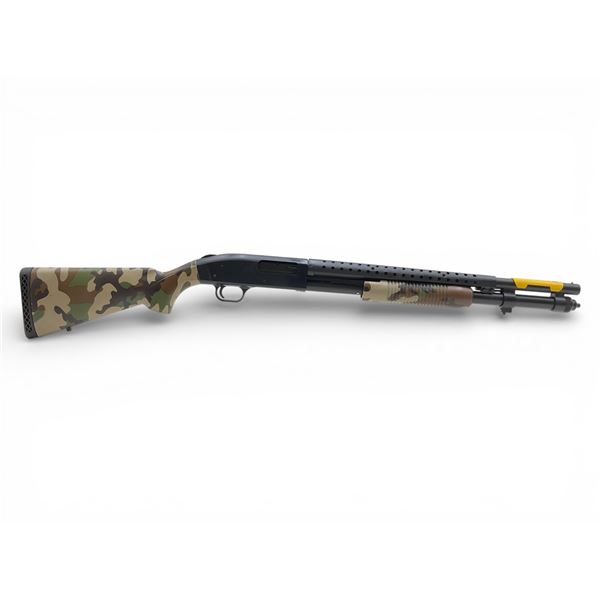 Mossberg 590 Pump Action Shotgun 12Ga 3" Chamber 20" Barrel with Heat Shield US Woodland Camo, New