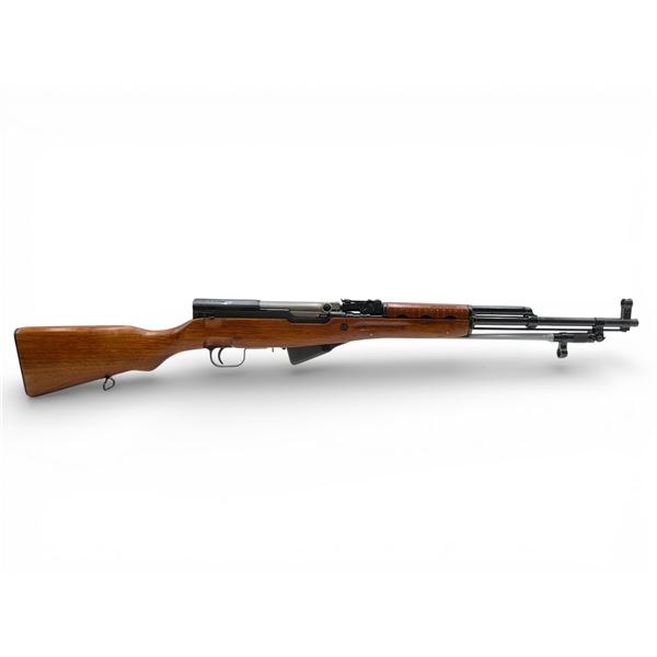 Chinese French Tickler SKS 7.62x39 Semi Auto Rifle 20" Barrel Wood Stock