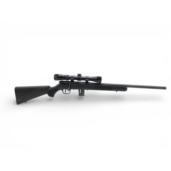 Savage 93R17 Bolt Action Rifle .17 HMR 21" Heavy Barrel With 3-9X40 Tasco Scope