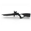 Image 2 : Scorpio EM332X Bolt Action Rifle .22LR 13" Threaded Barrel Black Thumbhole Stock With V Life Red Dot
