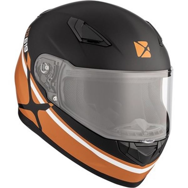 CKX RR619 Full-Face Summer Helmet, Quantum Decal, Size: Medium, New