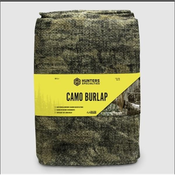 Hunters Specialties Realtree Edge Camo Burlap 50" x 12 ft, New