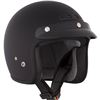 Image 1 : CKX VG200 Open-Face Helmet, Solid Black, Size: 2XL, New