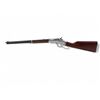 Image 2 : Uberti Silverboy Scout Lever Action Carbine 22 Magnum 19" Barrel Wood Stock, New
