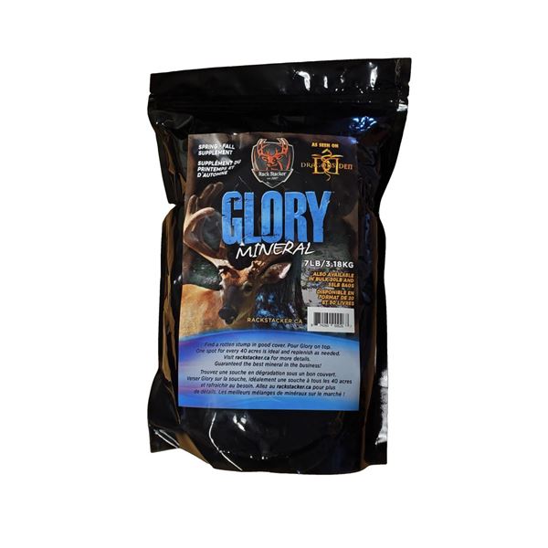 Rack Stacker Glory Mineral, Spring/ Fall Supplement, 7 lb Bag, New
