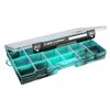 Image 2 : Evolution 3700 Drift Tackle Tray 4 Pack Assortment: Green, Blue, Red, Sea Foam, New