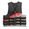 Image 2 : Airhead Bolt 4-Buckle Life Jacket, Small/Medium, Grey/Black X 6 Qty, New