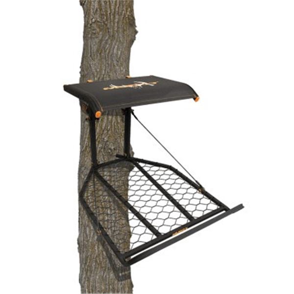 Muddy "The Boss" XL Archery Tree Stand with 25″W x 34″D Platform, 300 lb Weight Ca